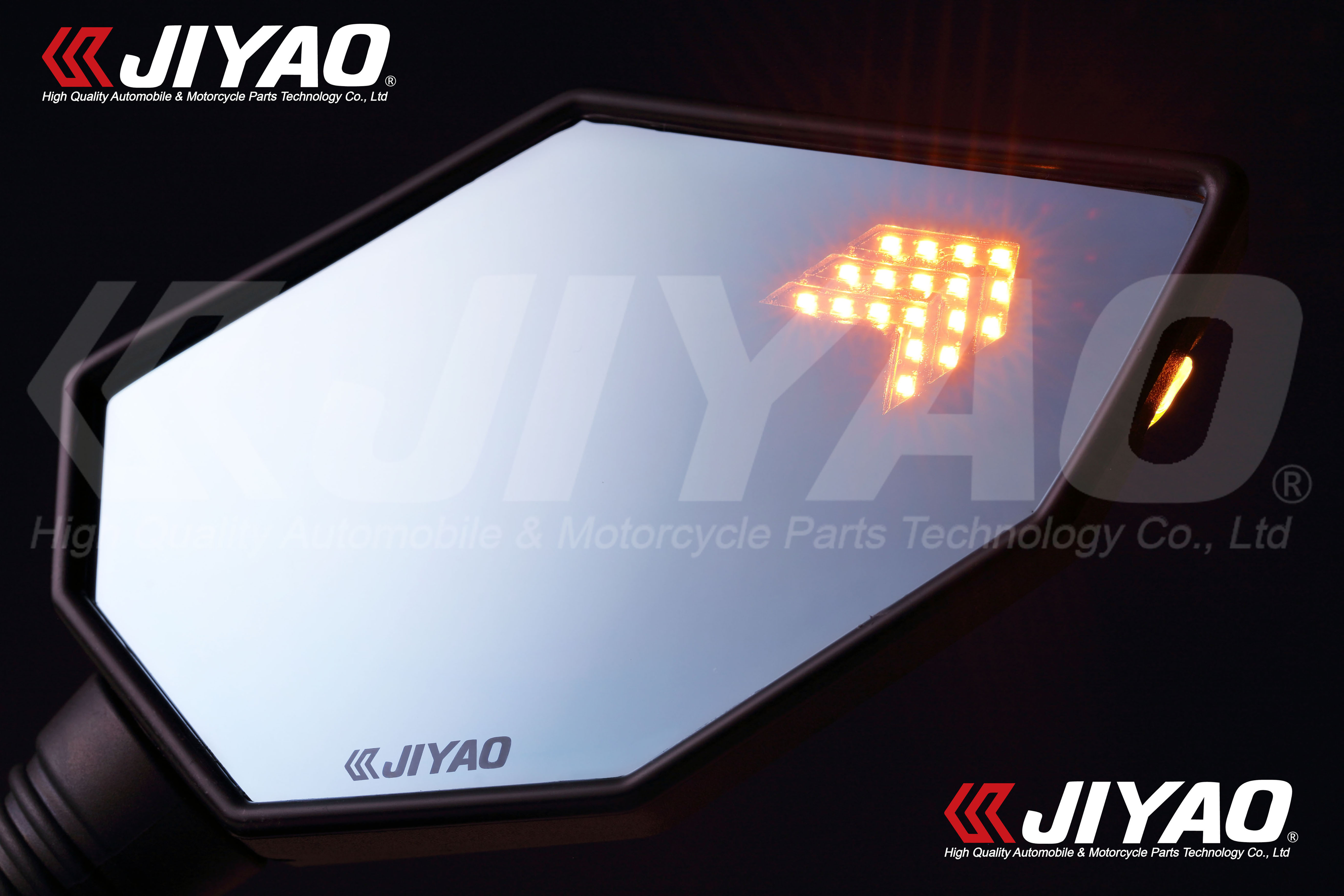JY008-M序列式跑馬燈後照鏡