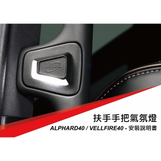 ALPHARD40 V012 手把燈說明書