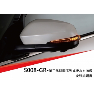 TOYOTA  ALPHARD30/40 RAV4 5代  後照鏡安裝說明書